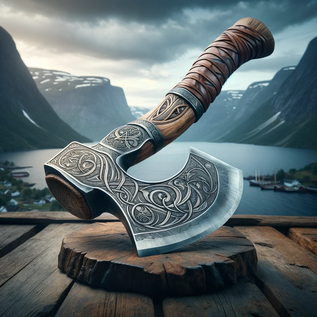 Custom Forged Viking Axes