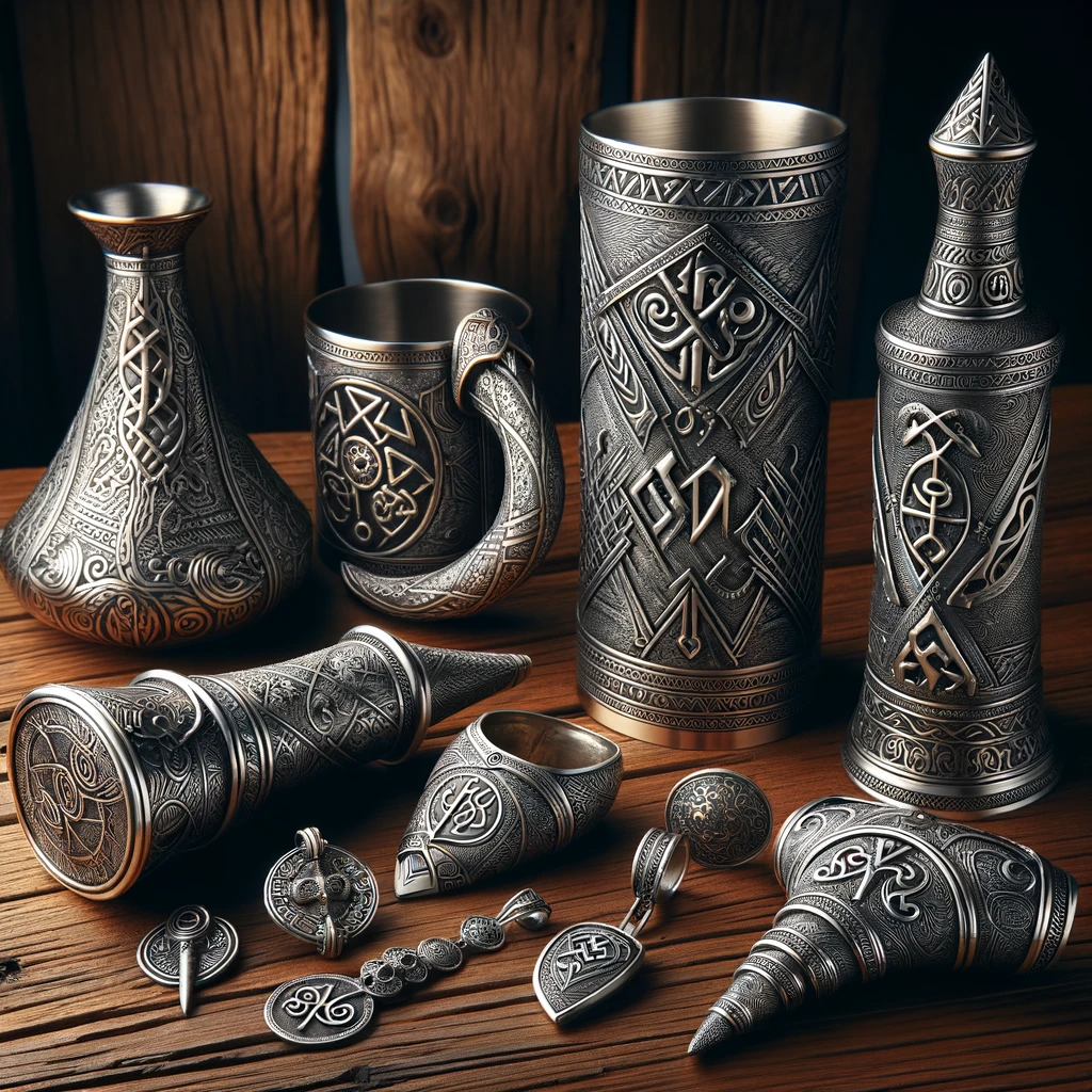 Engraved Viking Accessories